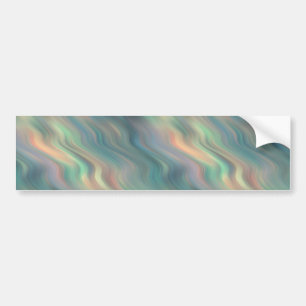 Autocollant De Voiture Texture bleue Iris Wavy