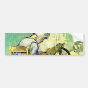 Autocollant De Voiture The Spinner by Vincent van Gogh