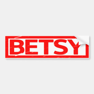Autocollant De Voiture Timbre Betsy