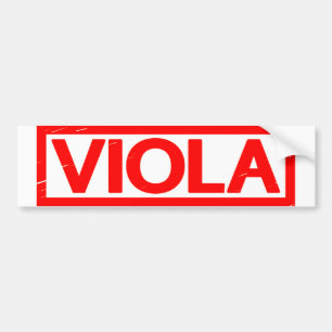 Autocollant De Voiture Timbre de la viola