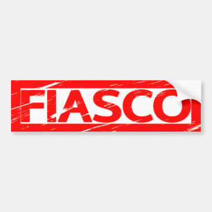 Autocollant De Voiture Timbre Fiasco