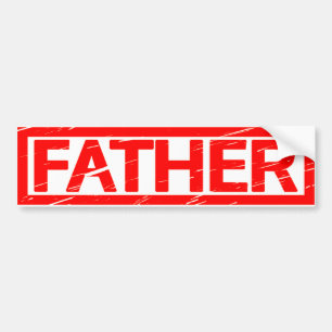 Autocollant De Voiture Timbre Papa