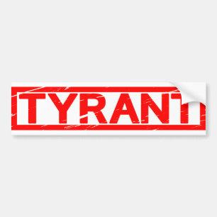 Autocollant De Voiture Timbre tyran