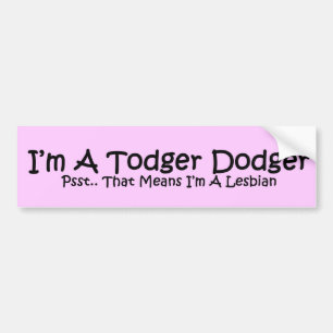 Autocollant De Voiture Todger Dodger