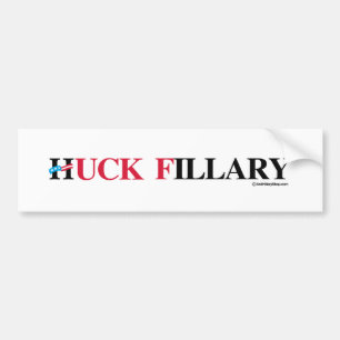 Autocollant De Voiture Toile à grain d'orge Fillary - - Anti-Hillary -