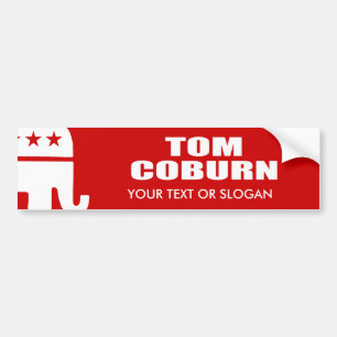 AUTOCOLLANT DE VOITURE TOM COBURN POUR LE SÉNAT