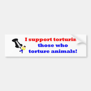 Autocollant De Voiture Torturez ceux qui torturent