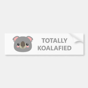 Autocollant De Voiture Totally Koalafied