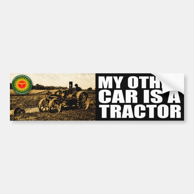 Autocollant De Voiture tracteur (Devant)