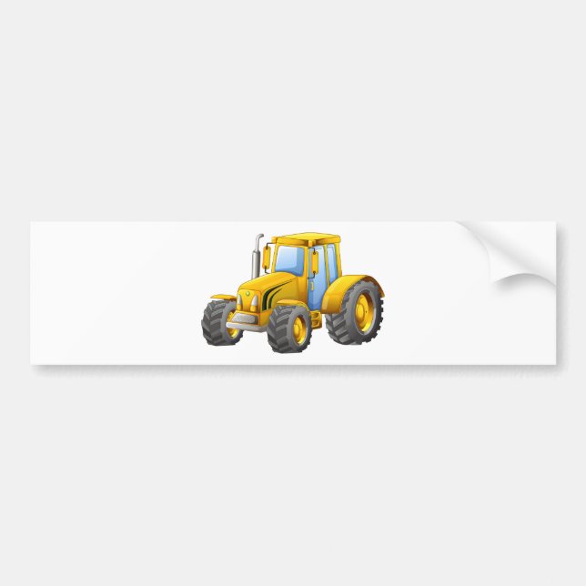 Autocollant De Voiture Tracteur (Devant)