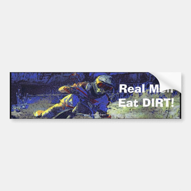 Autocollant De Voiture Trail Blazer Motocross Rider (Devant)