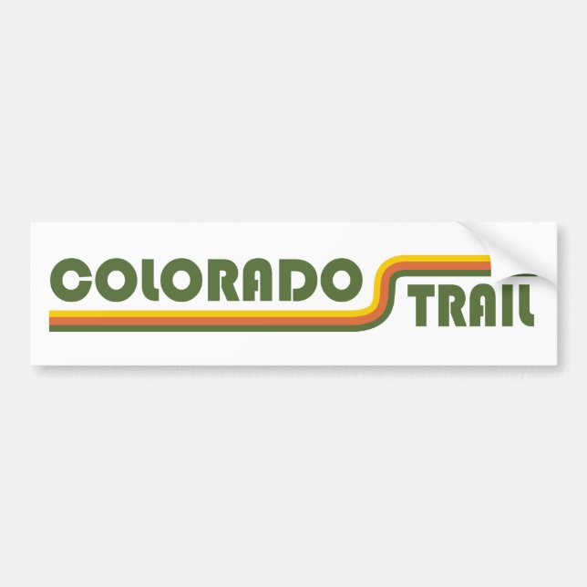 Autocollant De Voiture Trail du Colorado (Devant)
