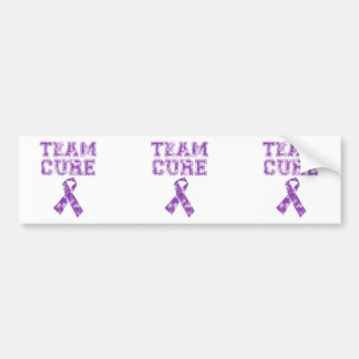 Autocollant De Voiture Traitement d'équipe (pourpre)