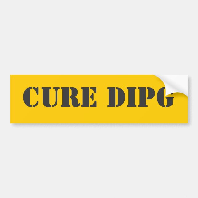 AUTOCOLLANT DE VOITURE TRAITEMENT DIPG (Devant)