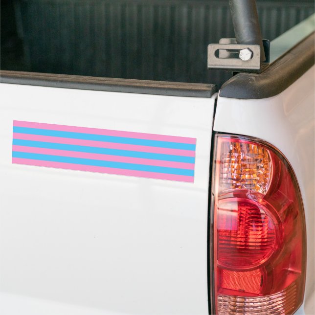 Autocollant De Voiture Trans Pride (Historique de 1999) (Sur camion)