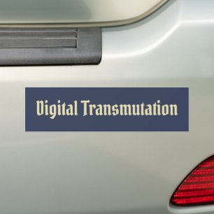 Autocollant De Voiture Transmutation numérique