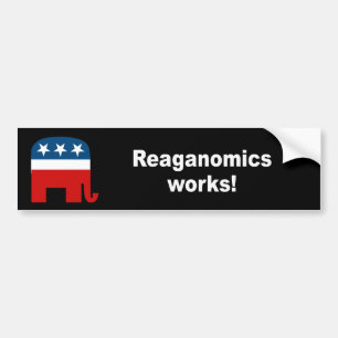Autocollant De Voiture Travaux de Reaganomics