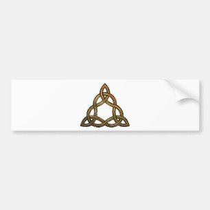 Autocollant De Voiture triquetra celtique