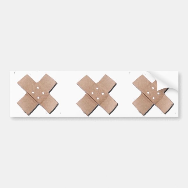 Autocollant De Voiture Trois Booboos Bumpersticker (Devant)