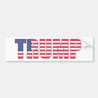 AUTOCOLLANT DE VOITURE TRUMP