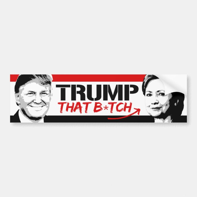 Autocollant De Voiture Trump ce B - .png (Devant)