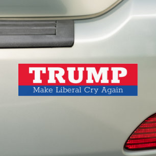 Autocollant De Voiture Trump fait pleurer les libéraux encore