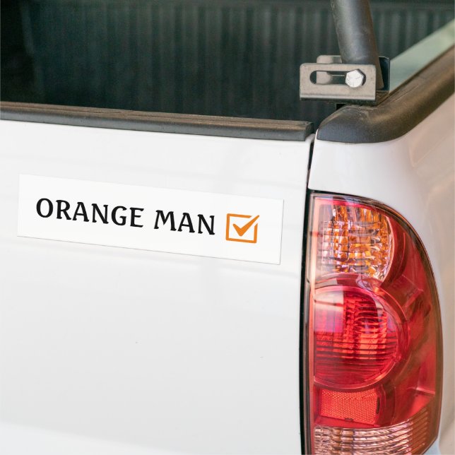 Autocollant De Voiture Trump Funny Election Sticker 2024 (Sur camion)