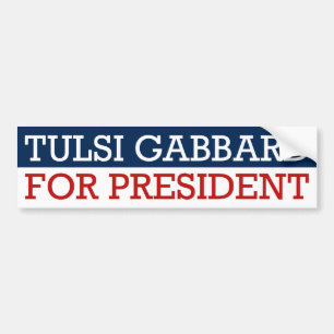 Autocollant De Voiture Tulsi Gabbard, Président