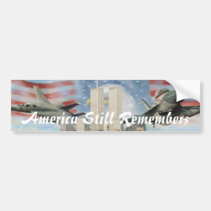 Autocollant De Voiture Twin Towers 9/11 Remembrance Bumper Sticker