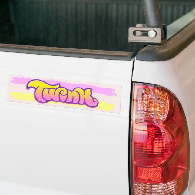 Autocollant De Voiture TWINK Gay pride LGBTQ (Sur camion)
