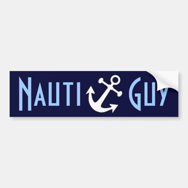 Autocollant De Voiture Type de Nauti (Devant)