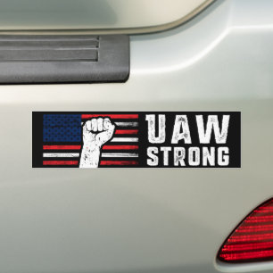 Autocollant De Voiture UAW Union des travailleurs unis de l'automobile