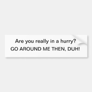 Autocollant De Voiture Un adhésif pour pare-chocs pour des tailgaters, me