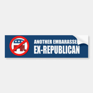 Autocollant De Voiture Un autre Ex-Républicain embarrassed