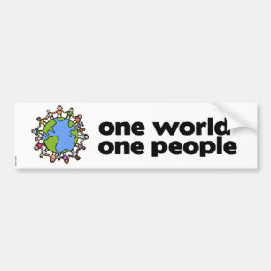 Autocollant De Voiture un bumpersticker 2 du monde