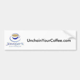 Autocollant De Voiture UnchainYourCoffee.com