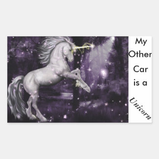Autocollant de voiture Unicorn
