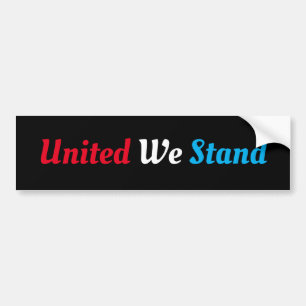 Autocollant De Voiture United We Stand