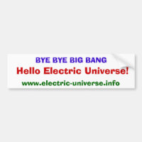Univers électrique de Big Bang d'au revoir bonjour