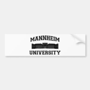 Autocollant De Voiture Université Universität Mannheim / Mannheim