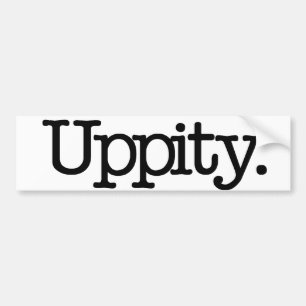 Autocollant De Voiture Uppity