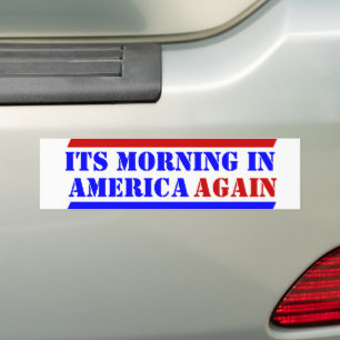Autocollant De Voiture USA SON MATIN EN AMÉRIQUE DE NOUVEAU Adieu biden