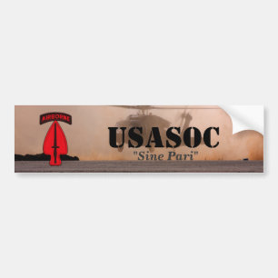 Autocollant De Voiture usasoc spécial ops vétérans vétérinaires bumper st