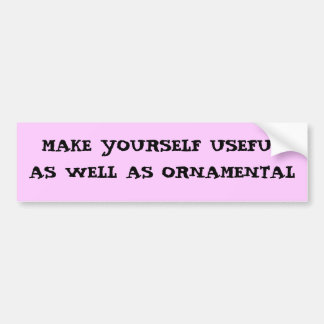 Autocollant De Voiture Utile aussi bien que l'adhésif pour pare-chocs