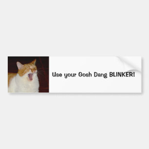 Autocollant De Voiture Utilisation de chat votre adhésif pour pare-chocs