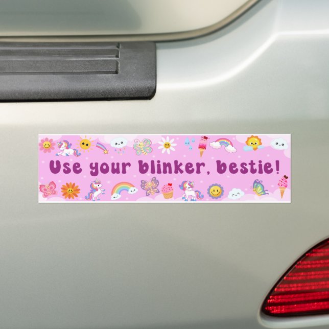Autocollant De Voiture Utilise Ton Cavalier, Bestie ! Mème drôle mignon (En voiture)