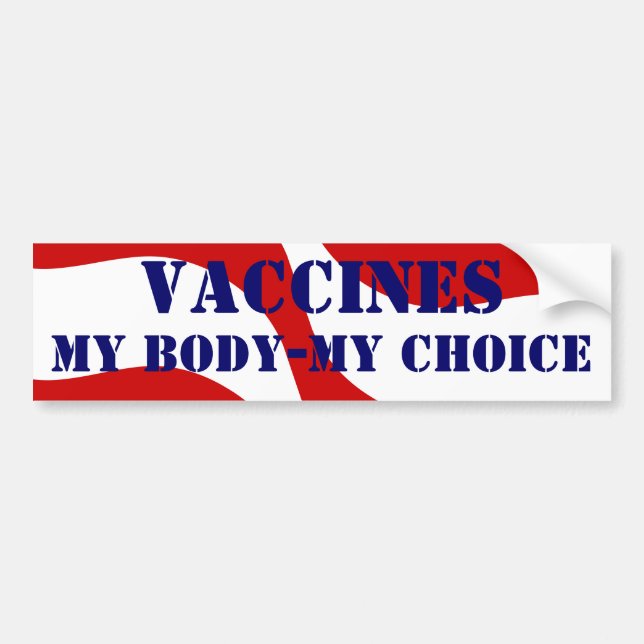 Autocollant De Voiture VACCINES - MON CORPS - MON CHOIX Grosse cupidité P (Devant)