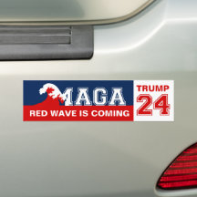 Vague rouge TRUMP 2024