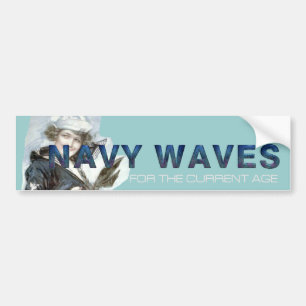 Autocollant De Voiture Vagues de marine de PIÈCE EN T