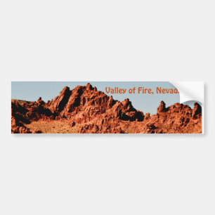 Autocollant De Voiture Valley of Fire, Nevada